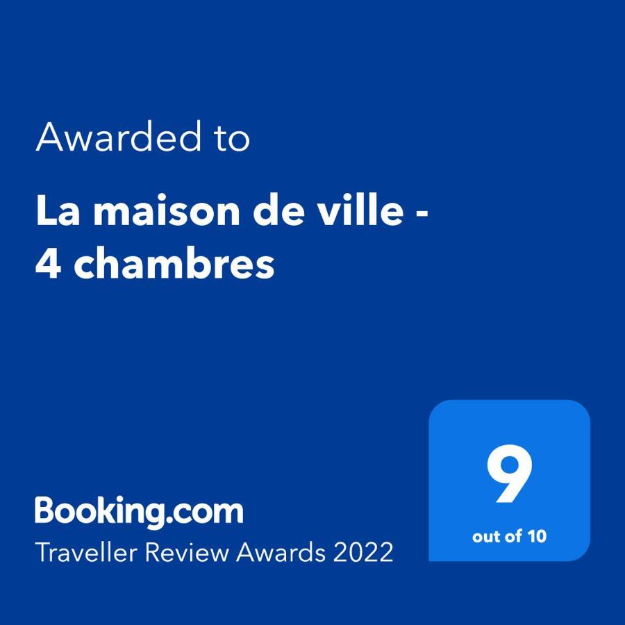 La Maison De Ville - 4 Chambres, 2 Sdb, Terrasse Et Garage - 90M2 브줄 외부 사진